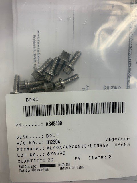 BOLT AS48409