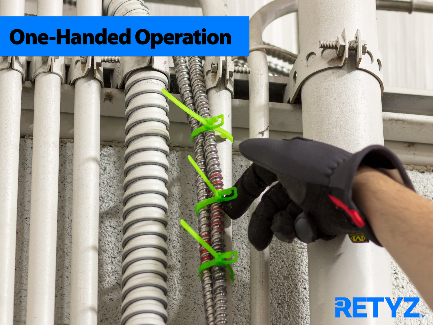 RETYZ, Releasable Cable Ties