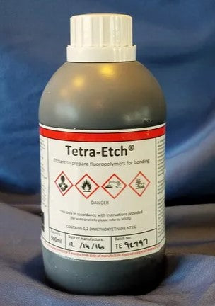 ETCH500 , Tetra-Etch Etchant 500 ml. Etchant to Prepare Fluorocarbon for Bonding $110