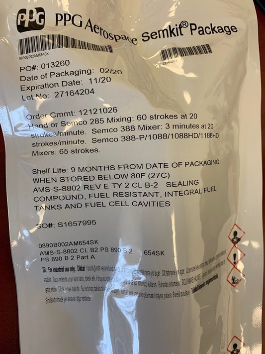 PPG Aerospace 654 Semkit P/S 890 B-2
